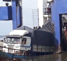 Ferry de Banjul : Un camion échappe à la plongée