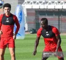 Sadio Mané inscrit un magnifique but à l’entraînement de Liverpool