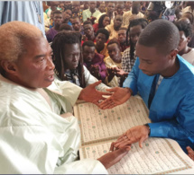 NDINDY: Le PDG du groupe futurs médias, Birane Ndour chez Serigne Abdou Karim Mbacké.