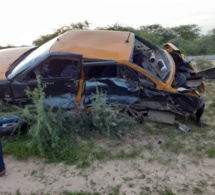 Collision entre un taxi et un véhicule 4X4 sur la route de GANDIOL