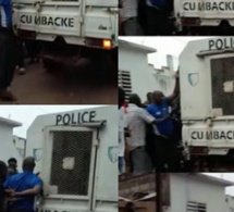 VIDÉO : La police arrête Ibrahima Diop dit Ibou, l’homme qui a revendiqué le saccage du stade de Mbacké.