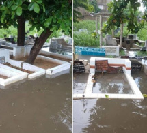 Hivernage: Le cimetière musulman de Pikine sous les eaux