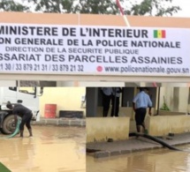 Urgent : le commissariat des Parcelles Assainies inondé(vidéo)