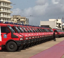 Macky Sall remet un équipement de 26 milliards aux sapeurs-pompiers