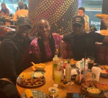 Londres: L’actrice Khalima de la série « Maîtresse d’un homme marié » prend du bon temps avec Cheikhou Kouyaté