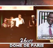 VIDEO: Waly Seck pour la première fois à l'assaut des Domes de Paris ce 26 octobre pour des retrouvailles.