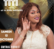 Aprés le grand bal de Milan, la lionne TITI en spécial Rakhass de son grand theatre au Saraba le 12 octobre invité Youssou Ndour