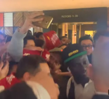 L’arrivée des lions du Sénégal à Singapore pour le match contre le Brésil (Video)