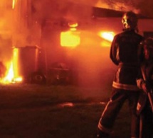 Marché central de Thiès: Un magasin prend feu