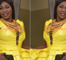 Ndiolé Tall étale toute sa beauté et sa classe dans un « sagnsé » traditionnel