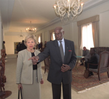 VISITE : Le président Abdoulaye Wade au palais de la République ce Samedi.
