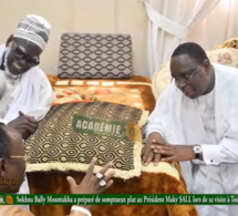 Sokhna Bally Mountakha a préparé de somptueux plats au Président Maky SALL lors de sa visite à Touba