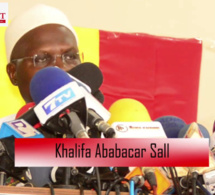 Khalifa Sall à ses militants je m'engage devant vous a poursuivre mon avenir politique...