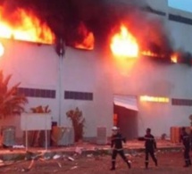 Urgent: Violent incendie au Technopole de Pikine