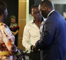 Arrêt sur image : Le Président Macky Sall avec le célèbre acteur Bakaba