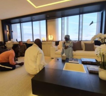 Baptême Du Fils de Kara Mbodj: Le Général de BAMBA bien arrivé à Bruxelles