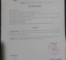 Médinatoul Salam: Le Sous préfet autorise la célébration du Gamou.