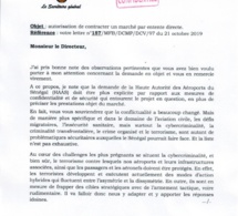 Un marché de gré à gré pollue encore l'atmosphère à l'aéroport international de Blaise Diagne