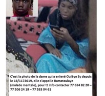 Voici la femme qui avait enlevé la petite Ouleye Sy