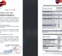 Prix électricité : Voici la nouvelle grille tarifaire