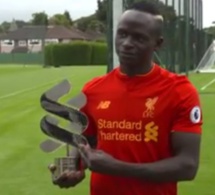 Sadio Mané élu meilleur joueur africain du mois