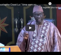Moustapha Cissé Lo frappe encore:" “xam na ñi naane sangara nek si thiaga, di diay bonn... ci hôtel yi*”