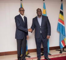 Une photo de Félix Tshisekedi et Paul Kagame fait polémique en RDC