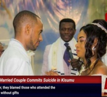 Kenya : Des nouveaux mariés se suicident 4 jours après leur mariage