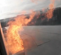 Ziguinchor: l'aile d'un avion de Transair prend feu, la compagnie s’explique