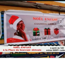 COUMBA GAWLO ANNONCE LE CONCERT DE NOËL POUR LES ENFANTS CE 25 DÉCEMBRE À LA PLACE DU SOUVENIR