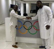 JO DAKAR 2022 : Modou Lo reçu par Mamadou Diagna Ndiaye, promet de jouer pleinement sa partition.