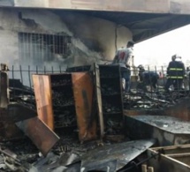 L’entrepôt de l’intendance des armées à Dakar prend feu
