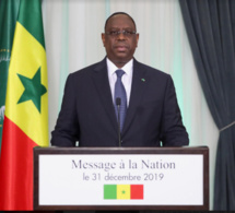 31 Décembre 2019: L’intégralité du Message à la Nation du Président Macky Sall à l'occasion du nouvel An