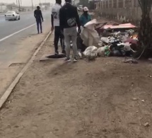 Vidéo: Venu déposer des ordures après le Cleaning Day, les populations l'obligent à tout ramasser