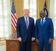 Nouvel ambassadeur du Sénégal aux États-unis, Son Excellence Mansour Élimane KANE reçu par le Président des Etats-Unis, Son Excellence Monsieur Donald John TRUMP L’AmbaMansour Elimane Kane, nouvel ambassadeur du Sénégal à Washington a pris fonction