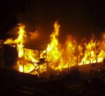 Incendie à Pikine Icotaf : Une maison envahie par des flammes