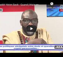 Cheikh Yérim Seck parle de ses relations avecMacky Sall: "quand j'étais en prison..."