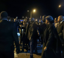 Arrivée à Londres du Président Macky Sall