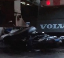 DRAME A THIES : Un conducteur de Jakarta meurt dans un choc violent avec un camion