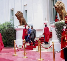 PHOTOS-les étapes de la rencontre entre Macky Sall et Justin Trudeau au Palais