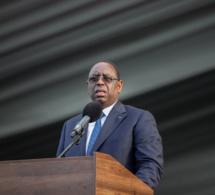 Pose de la Première pierre du Stade du Sénégal