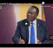 Mbaye Ndiaye: « Macky Sall exerce présentement son 1er mandat »