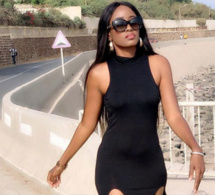Fente osée Queen Biz dévoile ses cuisses dans une robe ultra $exy