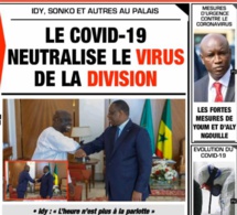 REVUE DE PRESSE: LA UNE DES QUOTIDIENS DU MERCREDI 25 MARS 2020