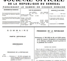 COVID-19/PRESERVATION DES EMPLOIS: Ce que dit l’ordonnance de Macky Sall