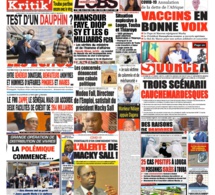 REVUE DES TITRES: Macky Sall et Tony Blair, Macron sur la dette de l'Afrique situation du jour c0vid-19 à la une des quotidiens