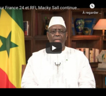Sur France 24 et RFI, Macky Sall continue de réclamer l’annulation de la dette africaine