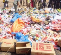 Opération spéciale Covid-19: La Douane saisit des tonnes de produits frauduleux