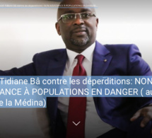 Cheikh Tidiane Bâ contre les déperditions: NON ASSISTANCE À POPULATIONS EN DANGER ( aux élites de la Médina