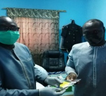 Covid-19 : Guy Marius Sagna et Cie offrent des masques aux policiers